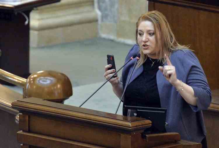 Diana Șoșoacă, reproșuri către parlamentari: De ce nu trăiți voi cu 800 sau 1200 de lei pe lună?