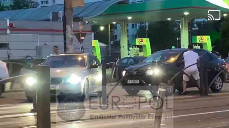 Partenera agresorului cu mașină de lux din București, a fost reținută