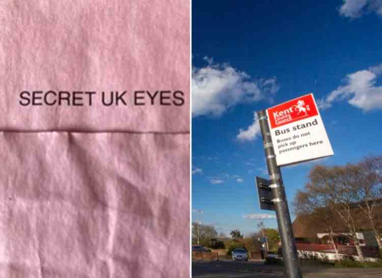 Mai multe documente militare secrete ale armatei britanice au fost găsite într-o stație de autobuz din Kent