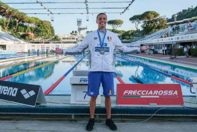 VIDEO - Performanță de excepție la Campionatul European de Înot pentru juniori: David Popovici a stabilit un nou record mondial