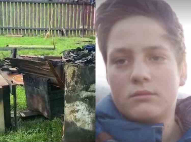 Un băiat de 13 ani din Harghita a intrat în casa cuprinsă de flăcări, pentru a-și salva bunicii