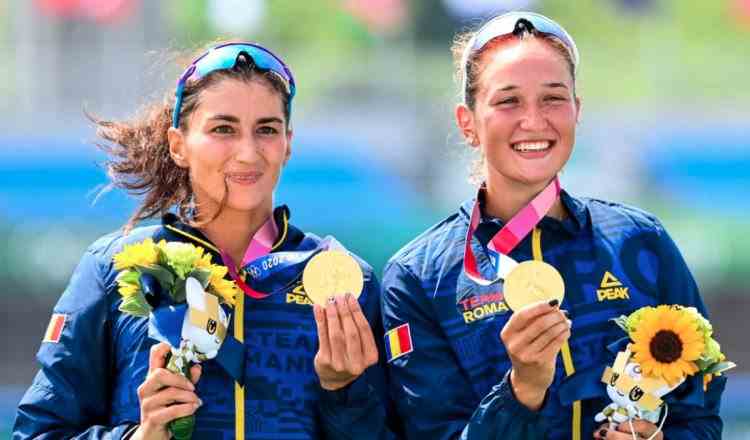 VIDEO: Ancuța Bodnar și Simona Radiș au obținut medalia de aur în proba de dublu vâsle feminin la JO 2020
