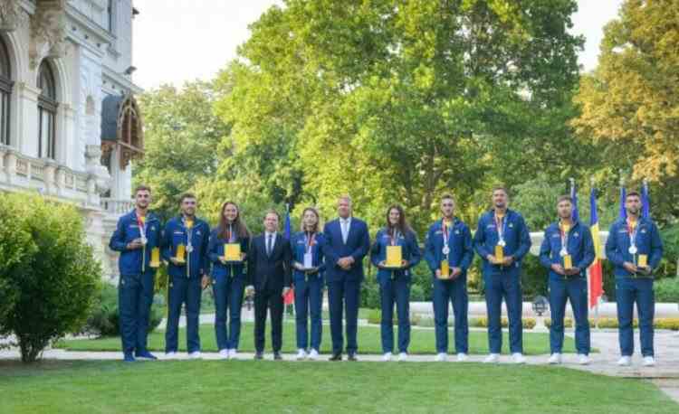 VIDEO: Sportivii români medaliați la Jocurile Olimpice de la Tokyo au fost decorați de președintele Klaus Iohannis