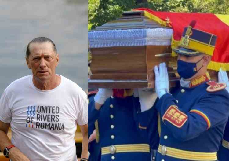 Ivan Patzaichin a fost înmormântat cu onoruri militare - Discursul emoționant al fiicei sale: „Tata a fost iubit de toți oamenii de pe Pământ“