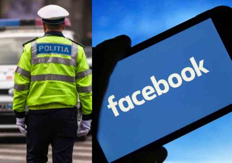 Bărbat cercetat pentru ultraj după ce l-a amenințat pe Facebook pe polițistul care îl amendase