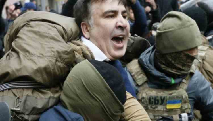 VIDEO: Fostul preşedinte din Georgia, Mihail Saakașvili, a fost arestat la întoarcerea în ţară, după un exil de opt ani