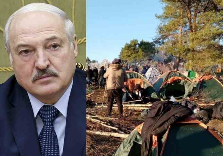 Alexandr Lukașenko a dispus trimiterea de alimente către migranții blocați la frontiera cu Polonia