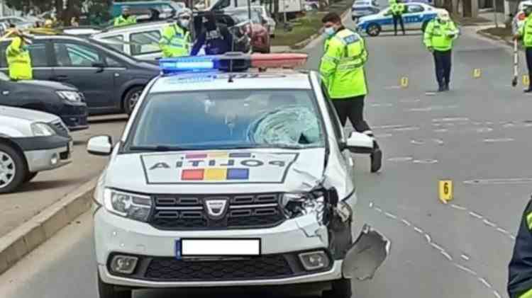 Polițistul care a accidentat mortal o fetiță pe o trecere de pietoni din București nu era în misiune