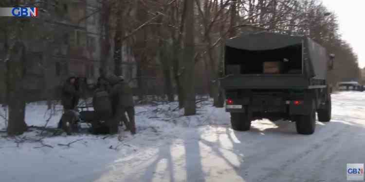 VIDEO: Militarii ucrainieni au făcut exerciții de luptă urbane cu arme de foc, grenade și mortiere, într-un oraș complet abandonat după explozia de la Cernobîl