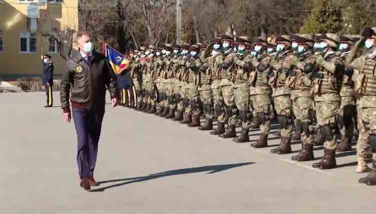VIDEO: Vizita președintelui Klaus Iohannis la sediul Batalionului 26 Infanterie Neagoe Basarab