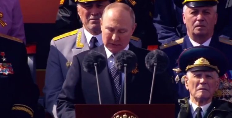 Vladimir Putin, discurs la Moscova, de Ziua Victoriei: Am fost nevoiți să începem operațiunea militară în Ucraina, pentru că NATO a ajuns la granițele noastre