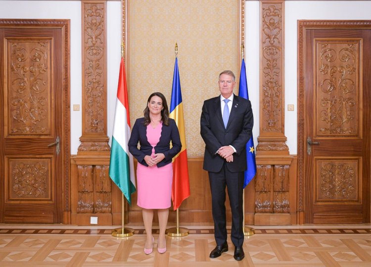 Președintele Klaus Iohannis, întâlnire la Cotroceni cu președinta Ungariei, Katalin Novak