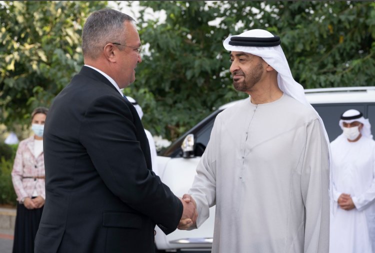 Vizita premierului Nicolae Ciucă în Emiratele Arabe Unite - Întâlnire cu șeicul Mohamed bin Zayed Al Nahyan