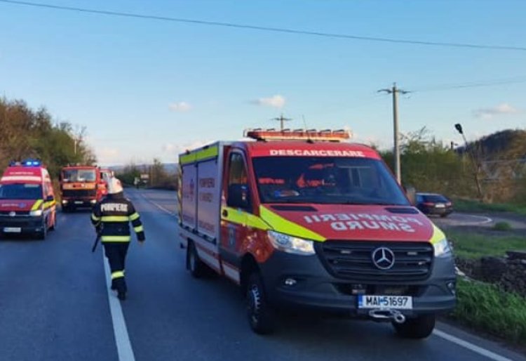 Grav accident de circulație, cu opt victime, în Hunedoara - A fost activat planul roșu de intervenție
