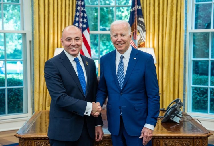 Ambasadorul României în SUA, Andrei Muraru, întâlnire cu președintele Joe Biden, la Casa Albă