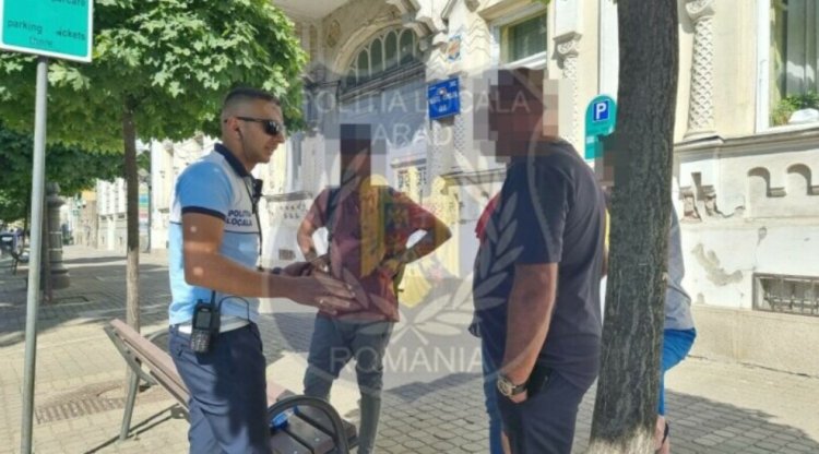 Ce au găsit polițiștii locali într-un portofel pierdut pe stradă și găsit de un trecător, în Arad