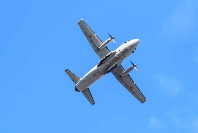Bebeluș aflat în stare gravă, dus în Italia de o aeronavă C-27 J Spartan a Forţelor Aeriene Române