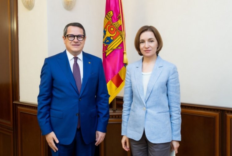 Șeful SRI, întâlnire cu președintele Republicii Moldova, Maia Sandu