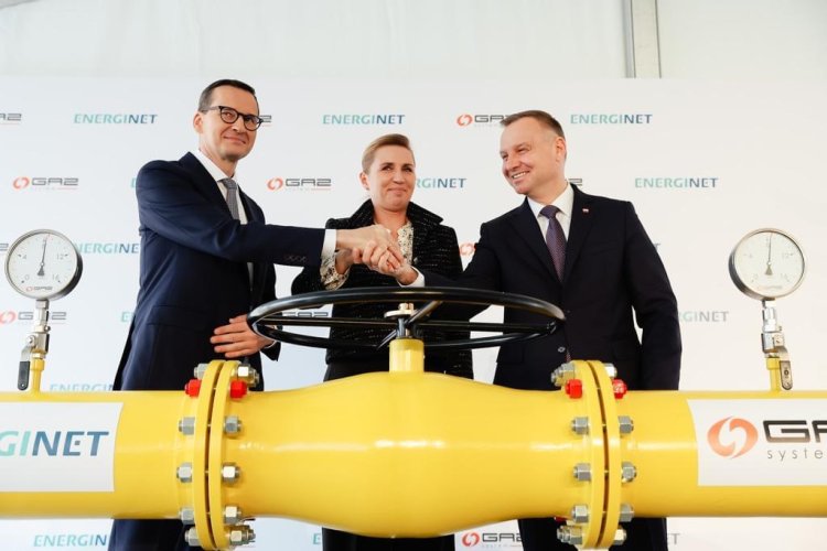 Polonia a inaugurat un gazoduct prin care va primi gaze din Norvegia