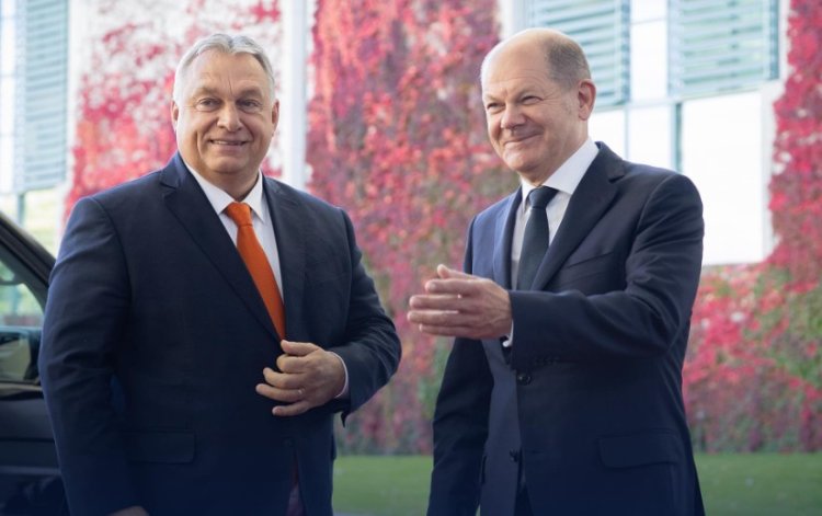 Viktor Orban, vizită oficială l-a Berlin: S-a întâlnit cu cancelarul Olaf Scholz, dar și cu Angela Merkel