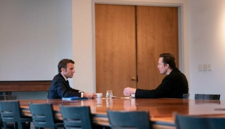 Președintele Emmanuel Macron s-a întâlnit la New Orleans cu Elon Musk, cel mai bogat om din lume