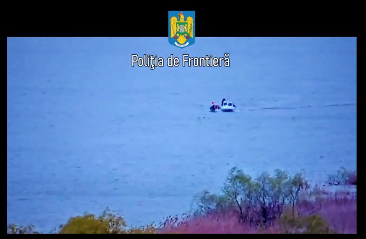 Doi ucraineni au fost prinși la furat de pește, aproape de malul românesc al brațului Chilia