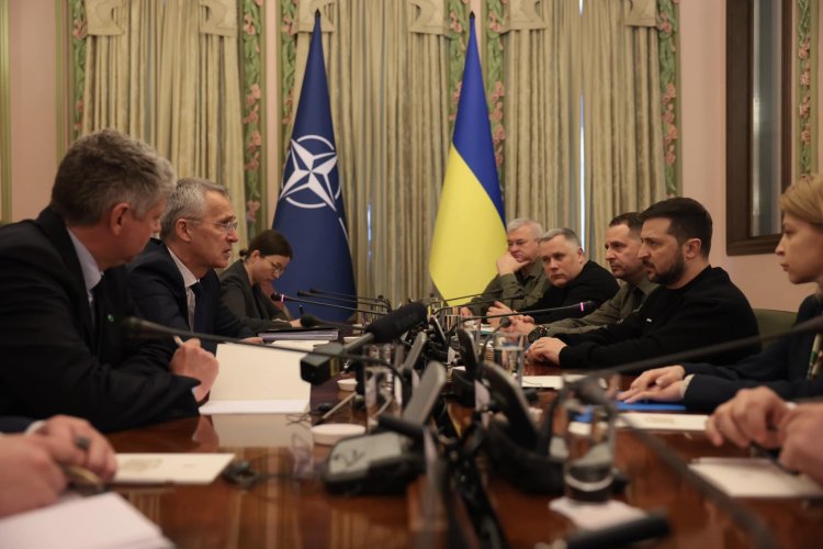 Secretarul general al NATO, Jens Stoltenberg: Țările NATO sunt de acord că Ucraina va fi membră a alianței