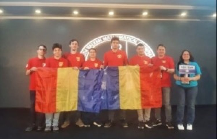 România, locul I pe țări la Olimpiada Balcanică de Matematică pentru Seniori, cu două medalii de aur, trei de argint și una de bronz