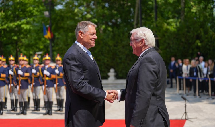 Frank-Walter Steinmeier, președintele Germaniei, la București: „De multă vreme, locul României este în spațiul Schengen”