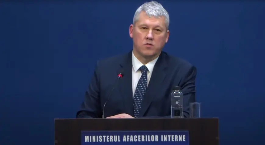 Ministrul Afacerilor Interne, Cătălin Predoiu, declarație de presă referitoare la Proiectul-pilot de reorganizare a Inspectoratului Județean de Poliție Constanța